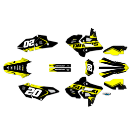 Graphics Kit for Suzuki DRZ 400 POLISPORT PLASTICS (2005-2023) Spear Series