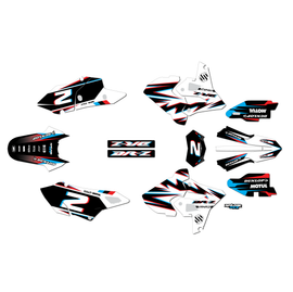 Graphics Kit for Suzuki DRZ 400 POLISPORT PLASTICS (2005-2023) Vizion Series