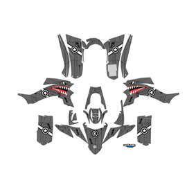 Graphics Kit for Yamaha YFZ50 (All Years) Predator Series