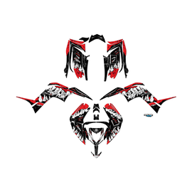 Graphics Kit for Yamaha RAPTOR 110 (2024+) Carnage Series