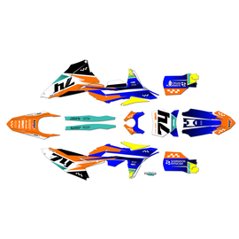 Graphics Kit for Ktm 350SXF (2024-2025) Prestige Series