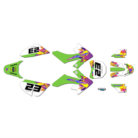 Graphics Kit for Honda CRF50 (2013+) Throwback Series
