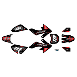 Graphics Kit for Honda CRF50 (2013+) Rebel Series