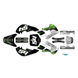 Graphics Kit for Kawasaki KX65 (1999-2024) Fatality Series