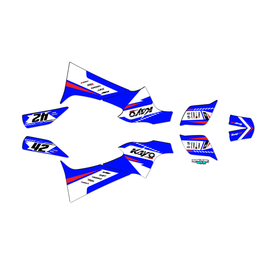 Graphics Kit for Kayo AU125/Bull125 (All Years) Lethal Series