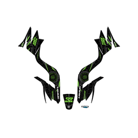 Graphics Kit for Kawasaki KFX90 (2007-2025) Midgard Series Graphics Kit for Kawasaki KFX90 (2007-2025) Midgard Series