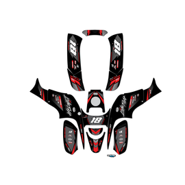 Graphics Kit for Drr DRX70 (All Years) Rebel Series