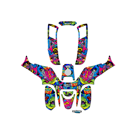 Graphics Kit for Drr DRX90 (All Years) Vandal Series