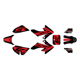 Graphics Kit for Honda CRF50 (2013+) Lethal Series