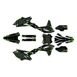 Graphics Kit for Kawasaki KX250F (2017-2020) Twitch Series