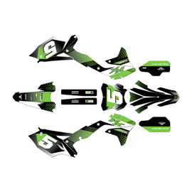 Graphics Kit for Kawasaki KX450F (2016-2018) Turbo Series
