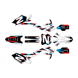 Graphics Kit for Kawasaki KX450F (2016-2018) Vision Series