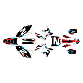 Graphics Kit for Kawasaki KX250F (2009-2012) Vision Series