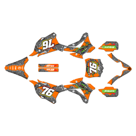 Graphics Kit for Kawasaki KX85 (2014-2021) Lunatic Series