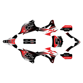 Graphics Kit for Kawasaki KX100 (2014-2021) Throwback Series