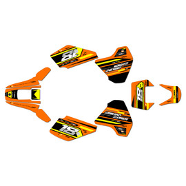 Graphics Kit for Suzuki DR350 (1990-2000) Warrior Series