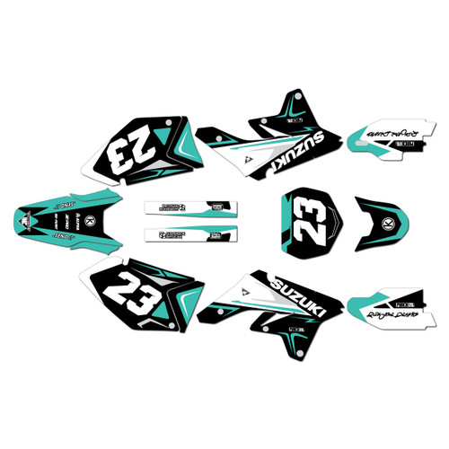 Graphics Kit for Suzuki RMZ250 (2007-2009) Evader Series