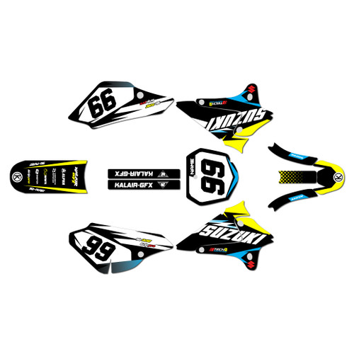 Graphics Kit for Suzuki DRZ125 (2001-2007) Division Series