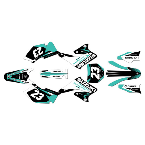 Graphics Kit for Suzuki RMZ250 (2004-2006) Evader Series