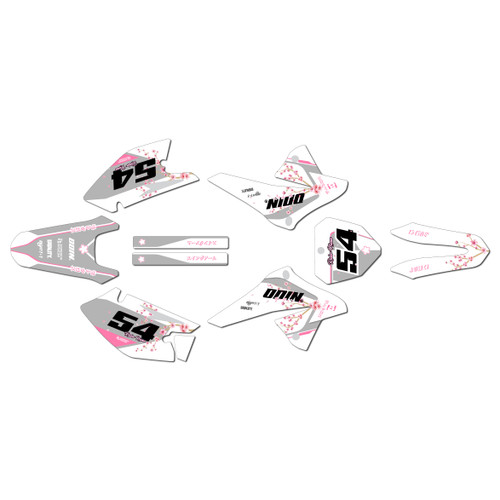 Graphics Kit for Suzuki DRZ125 (2008+) Sakura Series