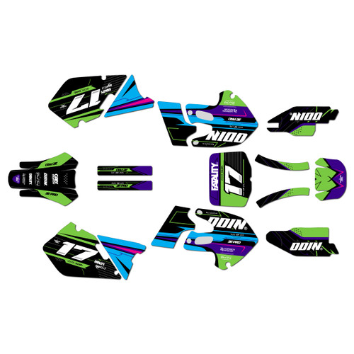 Graphics Kit for Suzuki RMZ250 (1999-2000) Axis Series