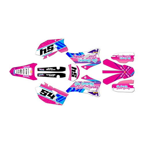 Graphics Kit for Yamaha WR450F (2007-2011) Split Series
