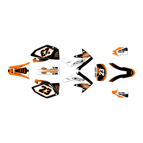 Graphics Kit for Honda CRF250X (2008-2017) Evader Series