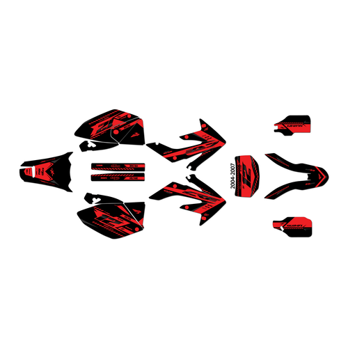 Graphics Kit for Honda CRF250X (2008-2017) Lethal Series