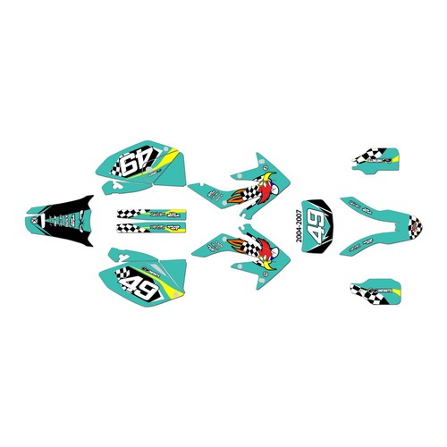 Graphics Kit for Honda CRF250X (2008-2017) Pecker Series
