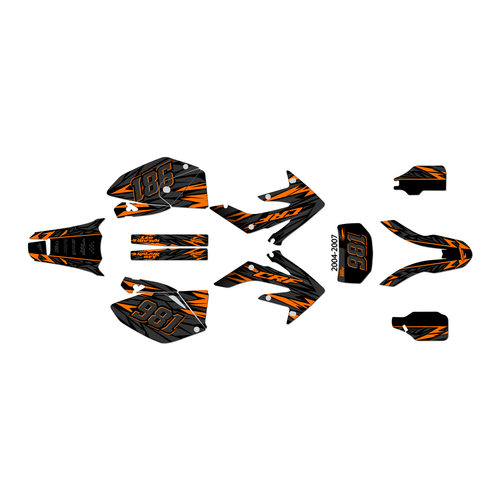 Graphics Kit for Honda CRF250X (2008-2017) Twitch Series