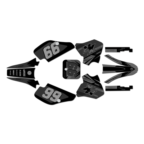 Graphics Kit for Honda XR70 (1997-2000) Turbo Series