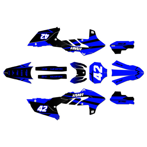 Graphics Kit for Yamaha YZ250F (2024-2026) Team Series