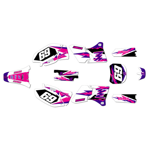 Graphics Kit for Yamaha YZ250F (1998-2002) Vintage Series