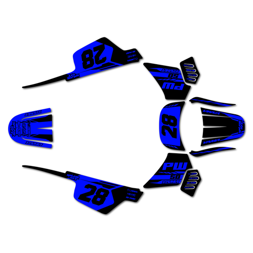 Graphics Kit for Yamaha PW50 (1990-2023) Factory Series