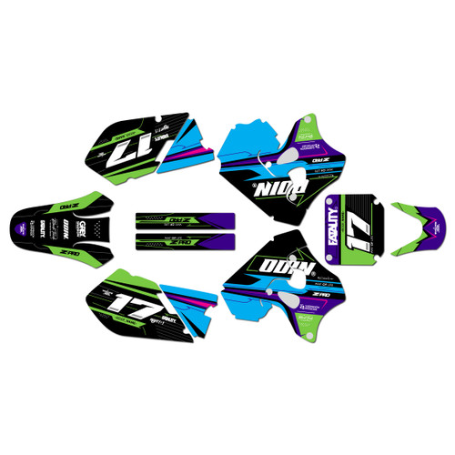 Graphics Kit for Suzuki RM250 (1996-1998) Axis Series