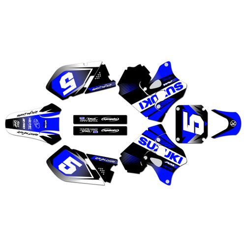 Graphics Kit for Suzuki RM250 (1996-1998) Turbo Series
