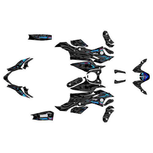 Graphics Kit for Yamaha FZ07/MT07 (2015-2017) Acid Series