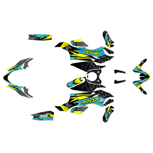 Graphics Kit for Yamaha FZ07/MT07 (2015-2017) Cardiff Series