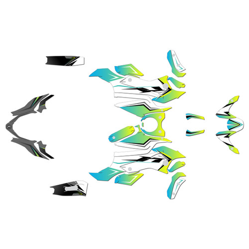 Graphics Kit for Yamaha FZ07/MT07 (2015-2017) Razor Series