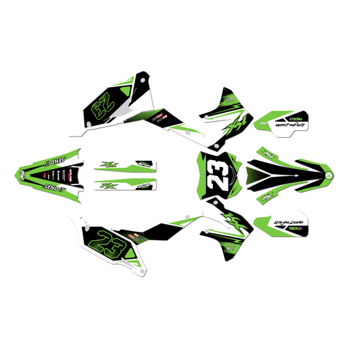 Graphics Kit for Kawasaki KX450F (2019-2023) Evader Series