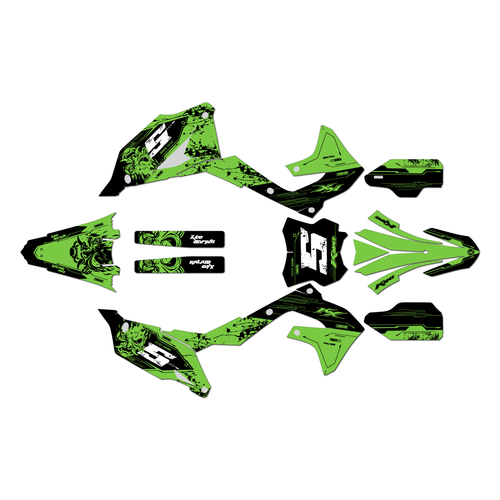 Graphics Kit for Kawasaki KX450F (2019-2023) Nightcity Series