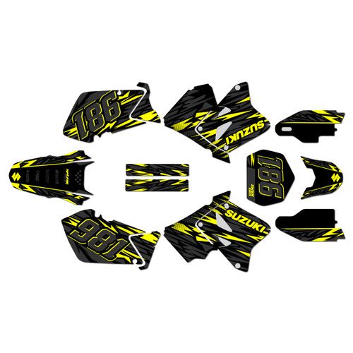 Graphics Kit for Suzuki RM250 (2001-2012) Twitch Series