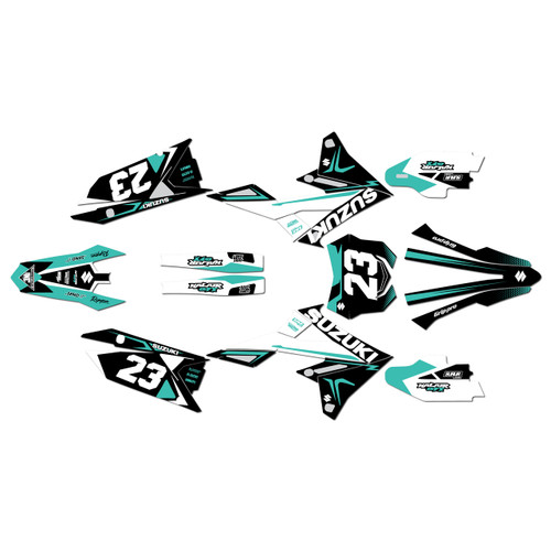 Graphics Kit for Suzuki RMZ450 (2018+) Evader Series