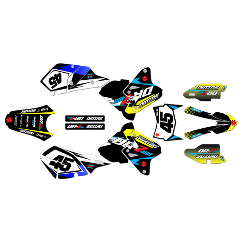 Graphics Kit for Suzuki DRZ400 (2005-2023) Division Series