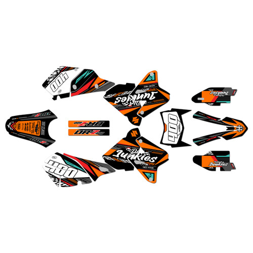 Graphics Kit for Suzuki DRZ400 (2005-2023) Rugged Series