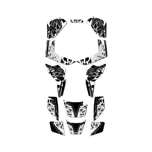 suzuki lt80 graphics kit all years revolt series white