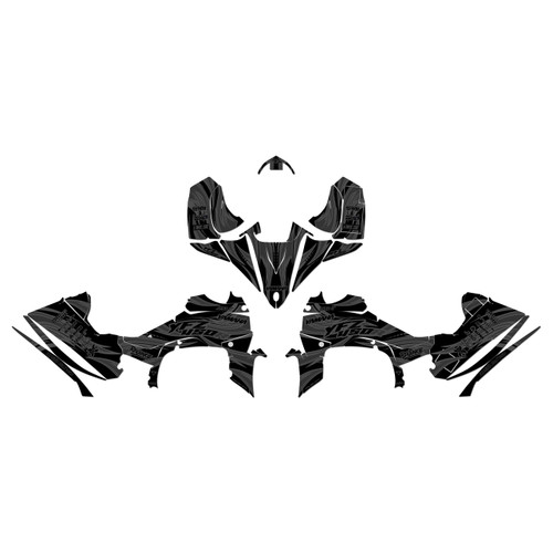 yamaha yfz450r graphics kit 2014-2026 swift series smoke