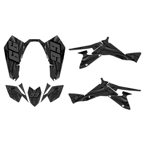 suzuki ltz400 graphics kit 2009-2014 swift series smoke