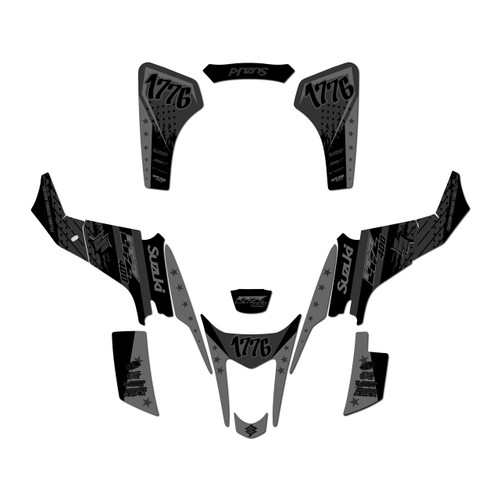 suzuki ltz400 graphics kit 2003-2008 usa series smoke