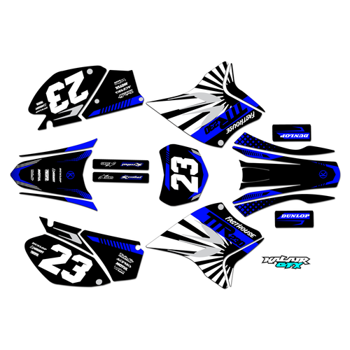 Graphics Kit for Yamaha TT-R230 (2005-2023) Fh Series